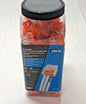 IDEAL 3 Port Push-In Wire Connector 18 to 12 AWG Orange QTY250 30-1033J