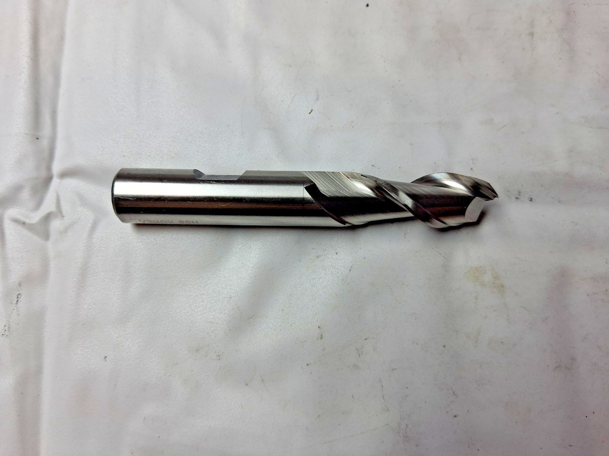 Hertel Square End Mill HSS 1/2" Dia 1-1/4" LOC 2FL 02478386