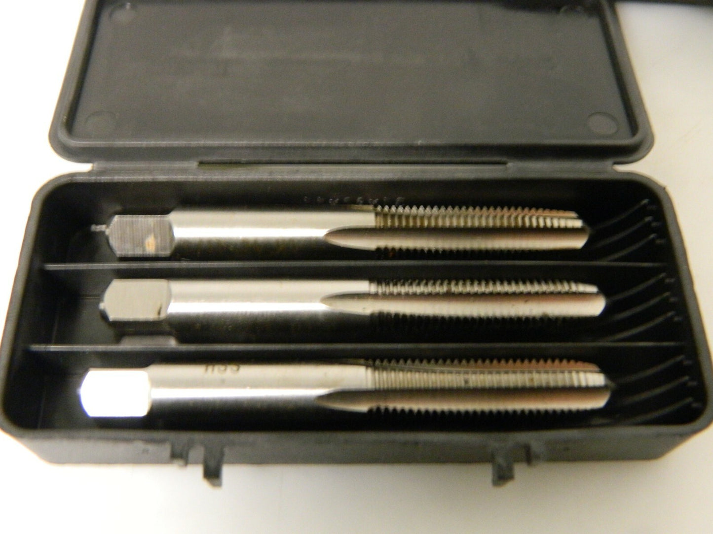 Interstate HSS H3 Standard Hand Tap Set 5/16"-24 4-Flute Qty 3 Sets 04471272