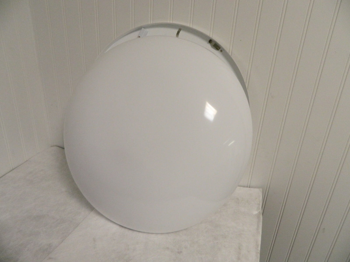 Progress Round Clouds 1 Light 18 inch White Close-to-Ceiling Light P7384-30