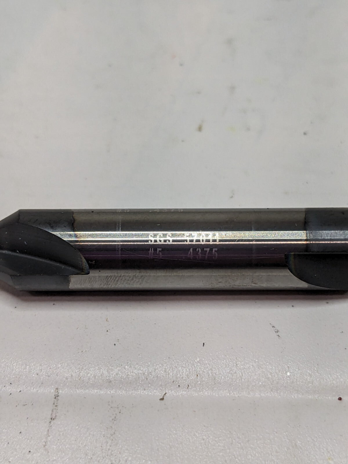 SGS Combo Drill &amp; Countersink: 3/16, 118°, Solid Carbide 57021