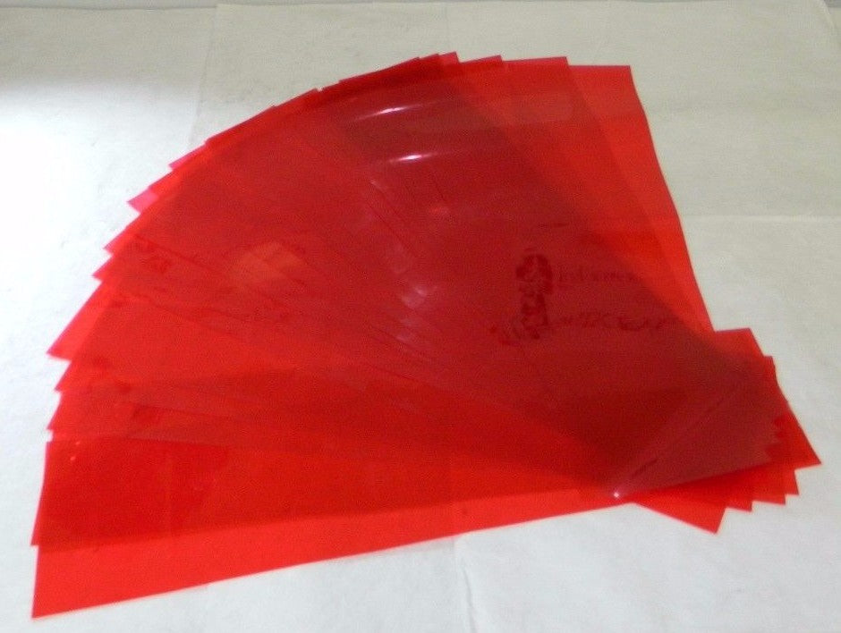 Professional Red Shim Stock Sheet 0.002" Thick x 5" W x 20" L Qty