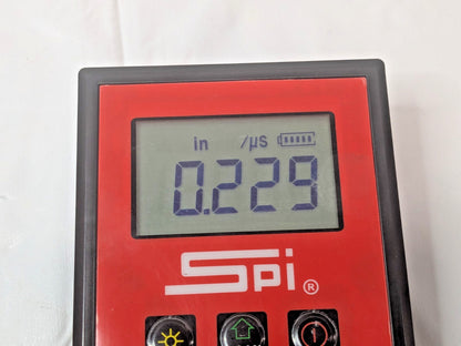 SPI Ultrasonic Thickness Gage 0.1mm to 8" Measurement 0.1mm Resolution 15-145-6