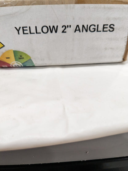 ACCUFORMNMC Die Cut Shape: Vinyl, Yellow, Light Duty Qty 24 LN120