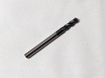 Harvey Tool Corner Radius Carbide End Mill  1/8" Dia X 3/8" LOC 4FL 848908-C6