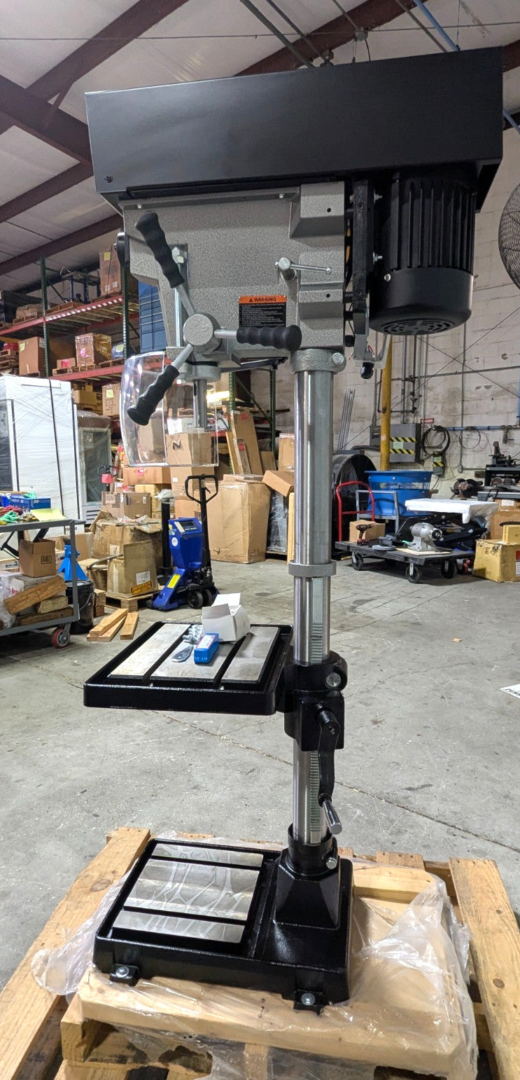 JET J-A5818 15" Drill Press  220/440V 3Phase 1HP Variable Speed *Scratch & Dent*