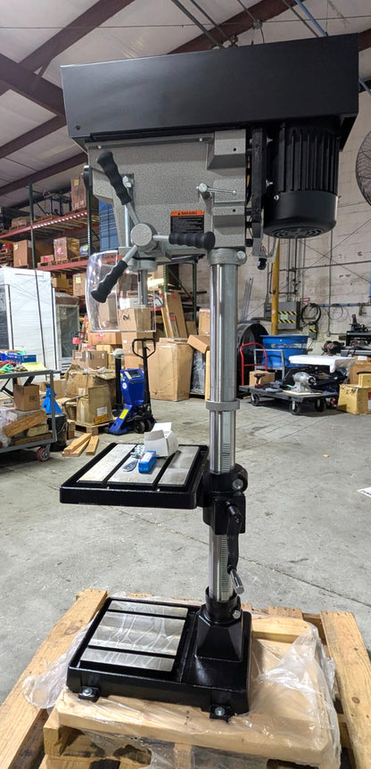 JET J-A5818 15" Drill Press  220/440V 3Phase 1HP Variable Speed *Scratch & Dent*