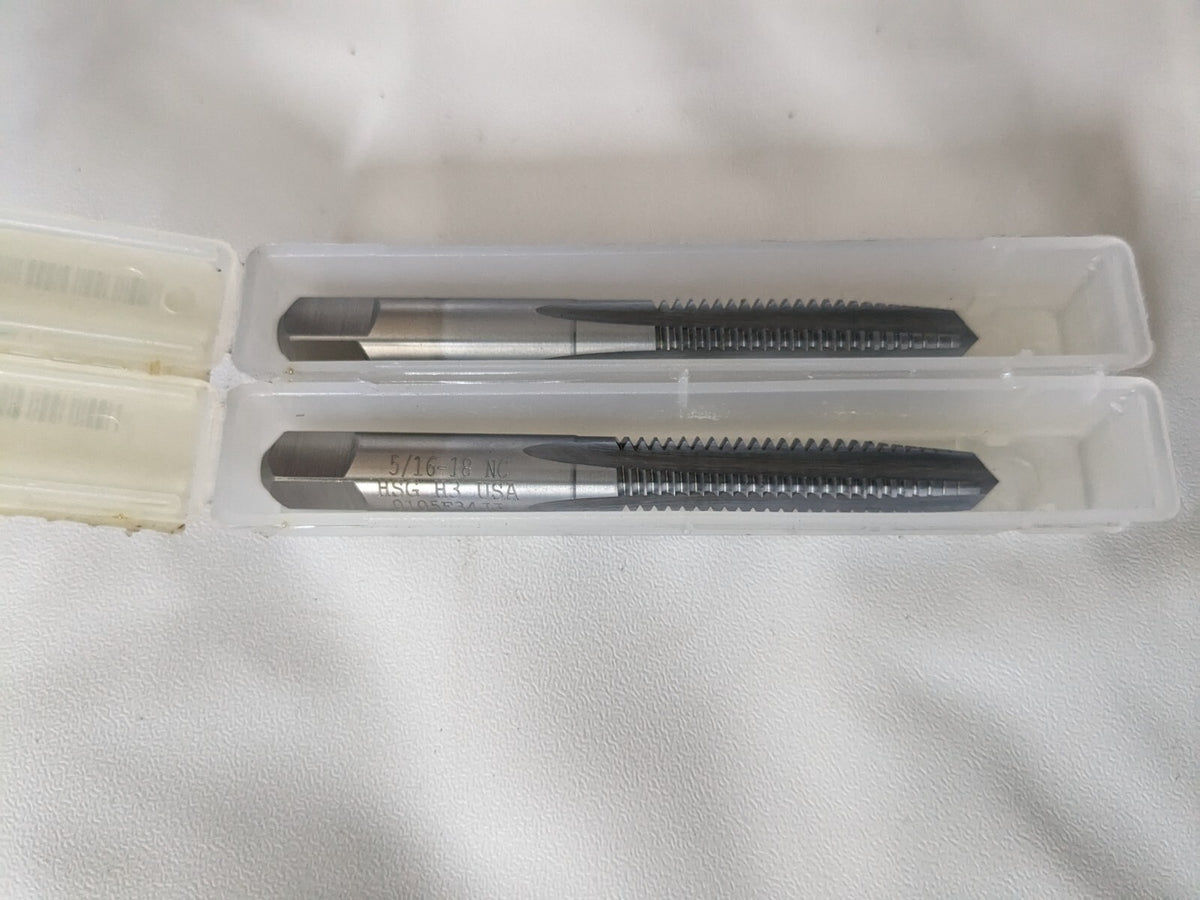 Straight Flute Taps: 5/16-18 UNC, 4 Flute 74361205