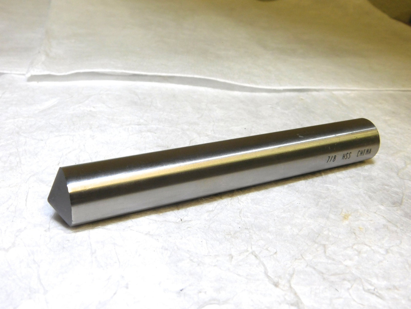 Interstate High Speed Steel Drill Blank 7/8 Diameter 6 OAL 01100569