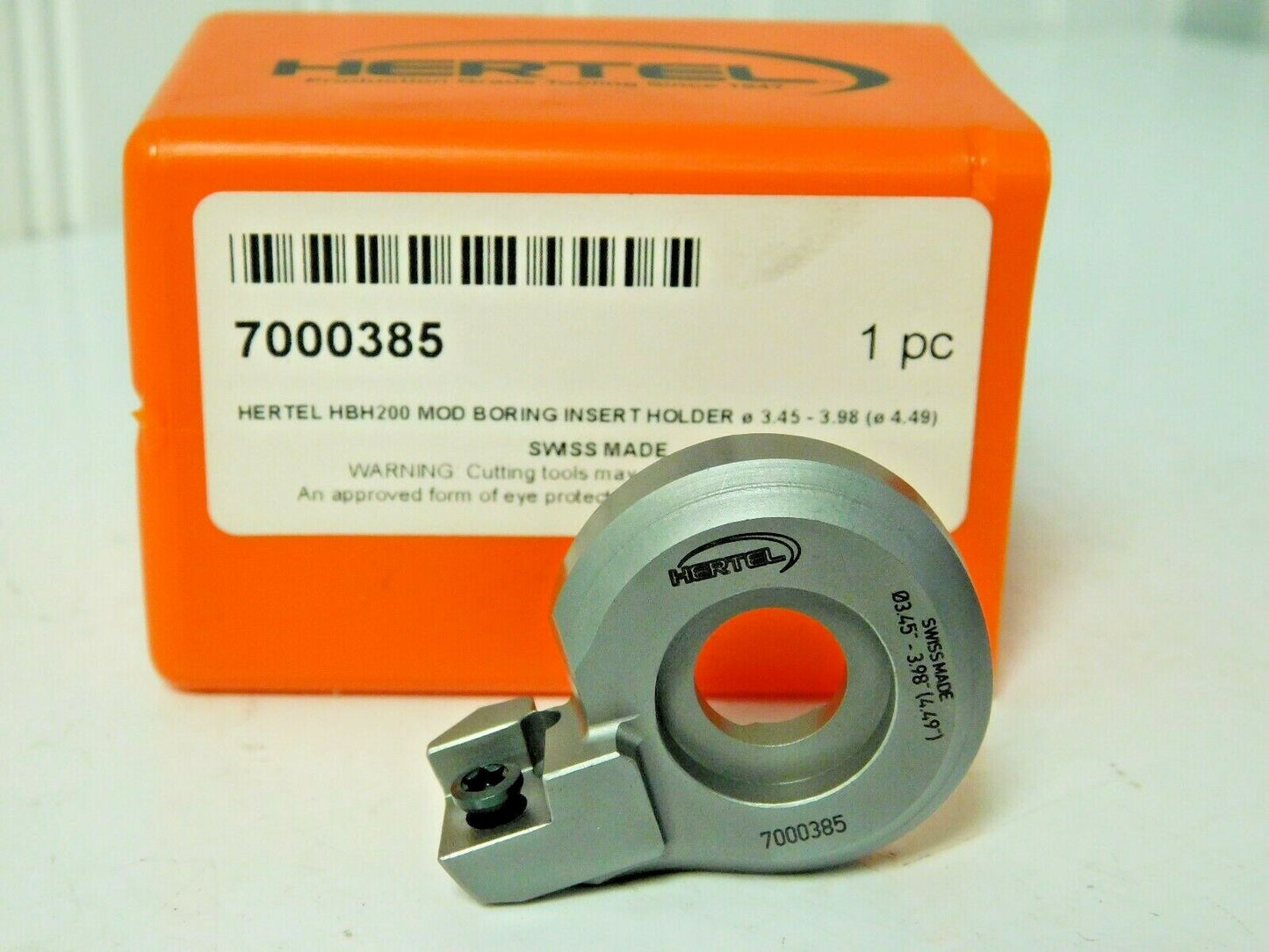 Hertel Modular Boring Insert Holder HBH200 7000385