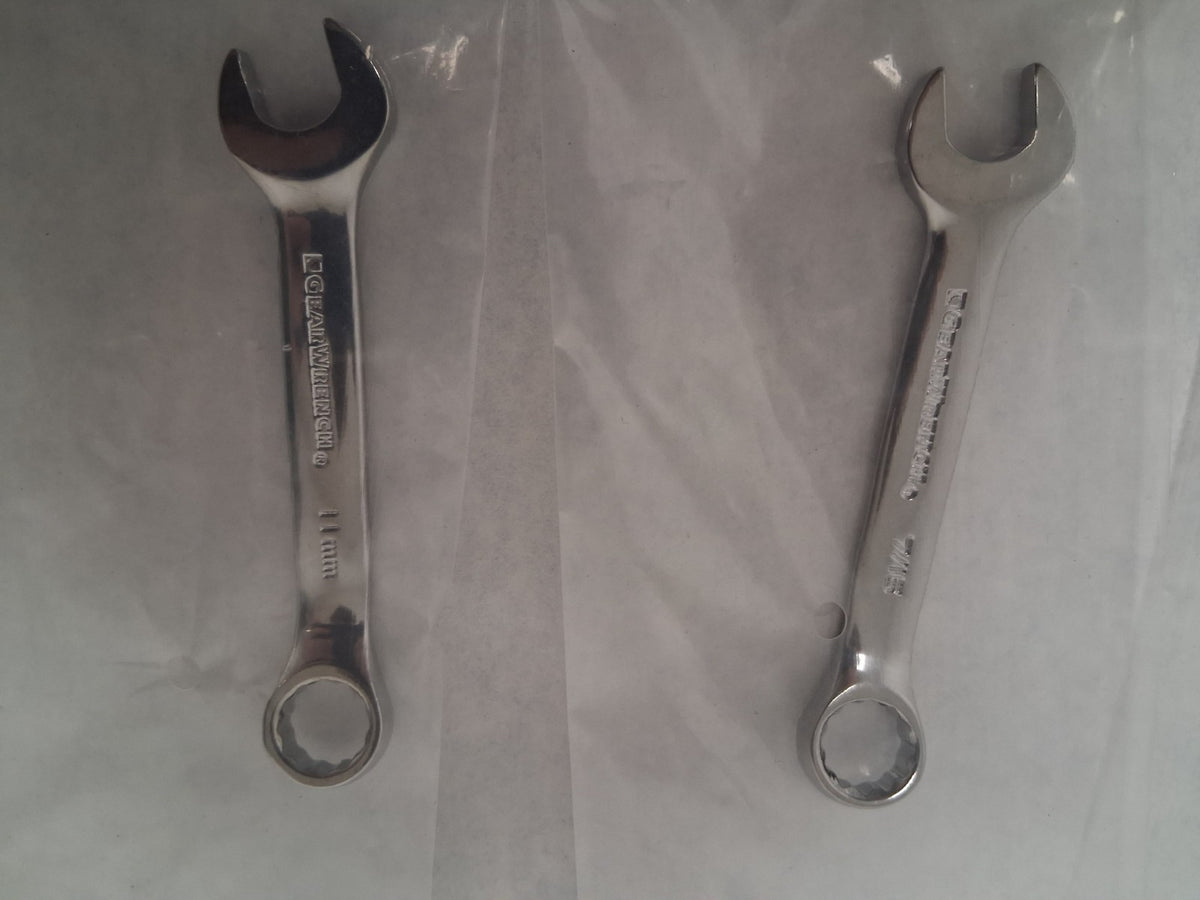 Gearwrench 10-19mm Combination Wrench Set MISSING 2 Pieces 81903