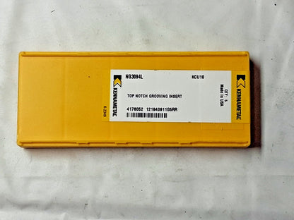 Kennametal Carbide Inserts QTY5 NG3094L KCU10 4176052