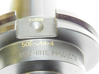 Fitz-Rite CAT50 End Mill Holder Extended Length 7/16" Hole Diam 50E-.44-4