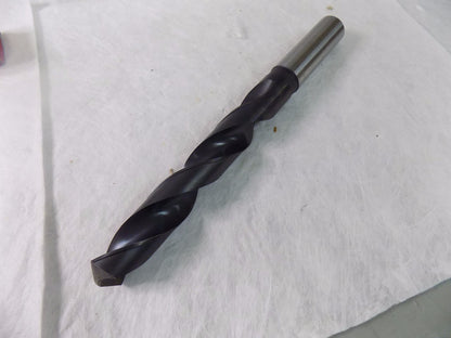 Nachi HSS Straight Shank Twist Drill 1 11/64" 118º RH Taper Lgth 2FL 014011