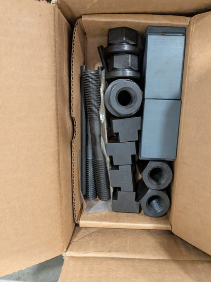 Gibraltar Fixture Clamp Step Block & Clamp Set: 50 Pc 20217G NO HOLDERS