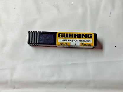 Guhring Carbide Corner Chamfer End Mills 3.00 mm Dia 4.00 mm LOC 3FL 58545591