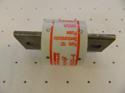 FERRAZ SHAWMUT Fuse: 800 A, 3-27/32 OAL, 1-1/2 Dia A25X800-4