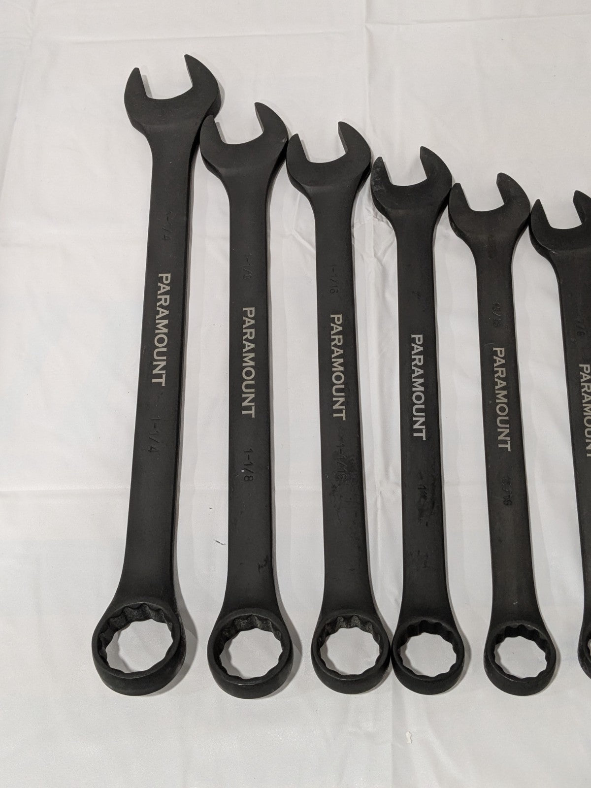 PARAMOUNT Combination Wrench Set: 13 Pc, 3/8 in - 1-1/4" 022-14SSET INCOMPLETE