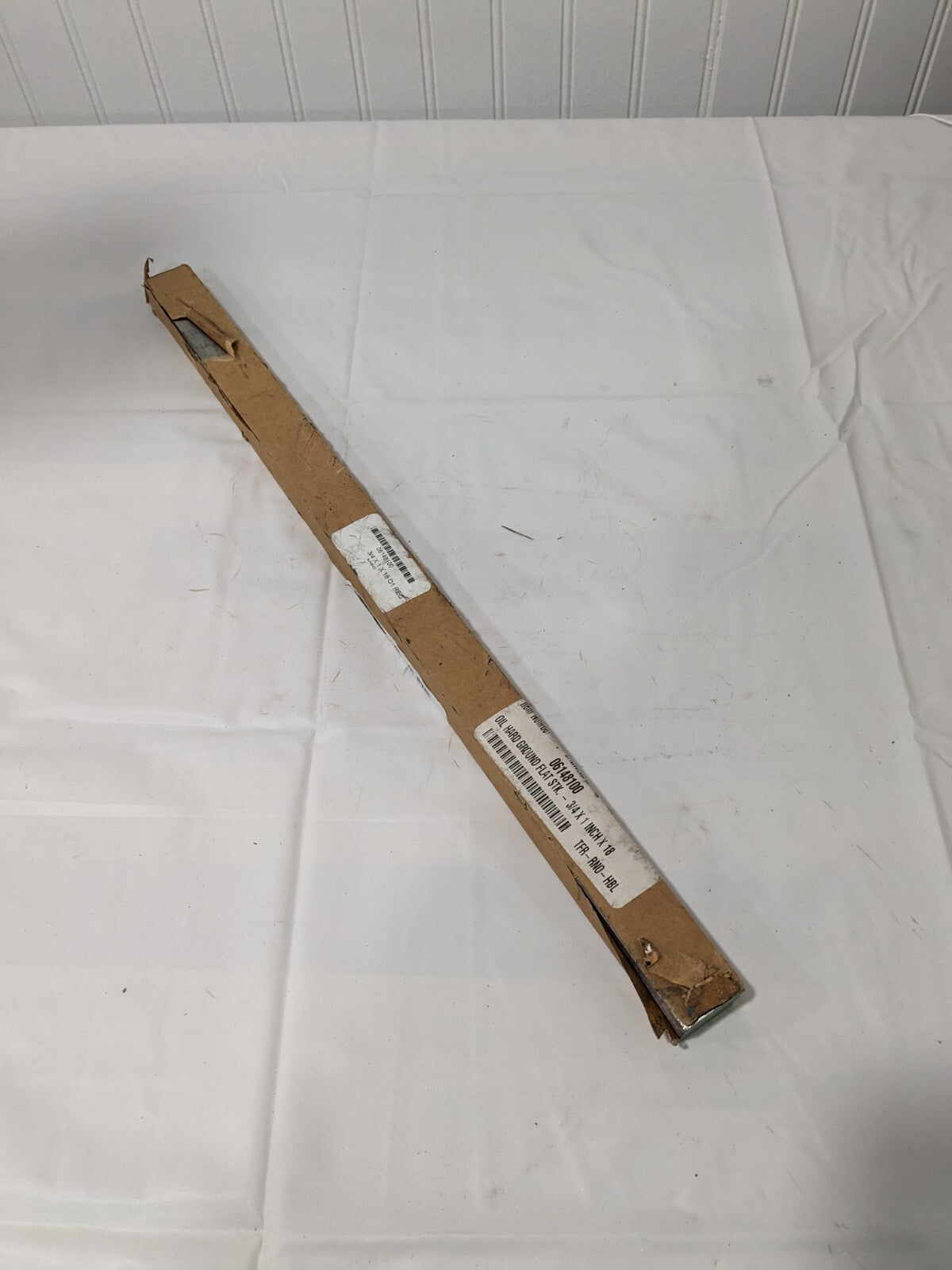 O1 Oil-Hardening Flat Stock: 3/4" Thick, 1" Wide, 18" Long NS06148100