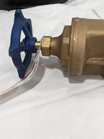 LEGEND VALVE Gate Valve: Non-Rising Stem, 2-1/2" Pipe, Threaded, Bronze 104-509