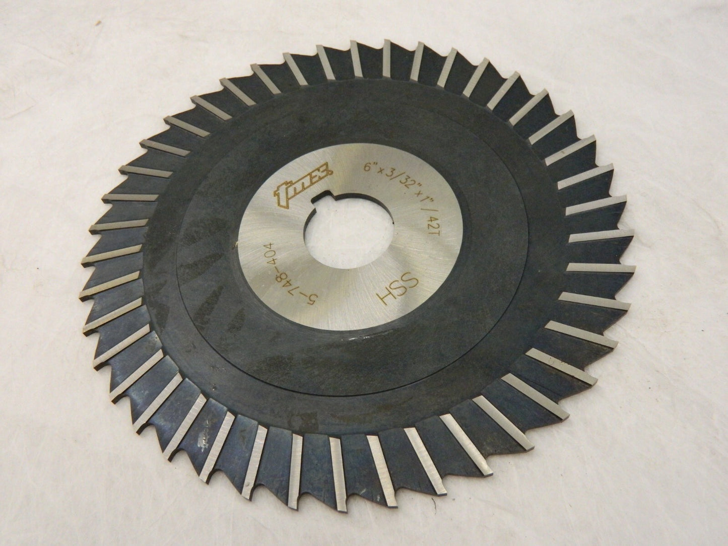TMX 6" Diam x 3/32" Thick Straight Tooth Side Chip Saw 5-748-404