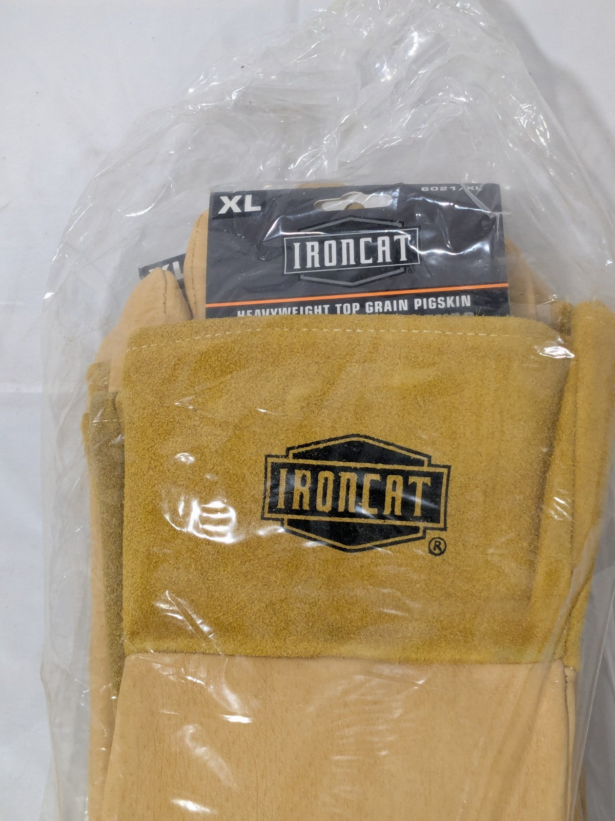 Ironcat Premium Top Grain Pigskin Leather MIG Welder's Glove 6 Pairs Sz XL
