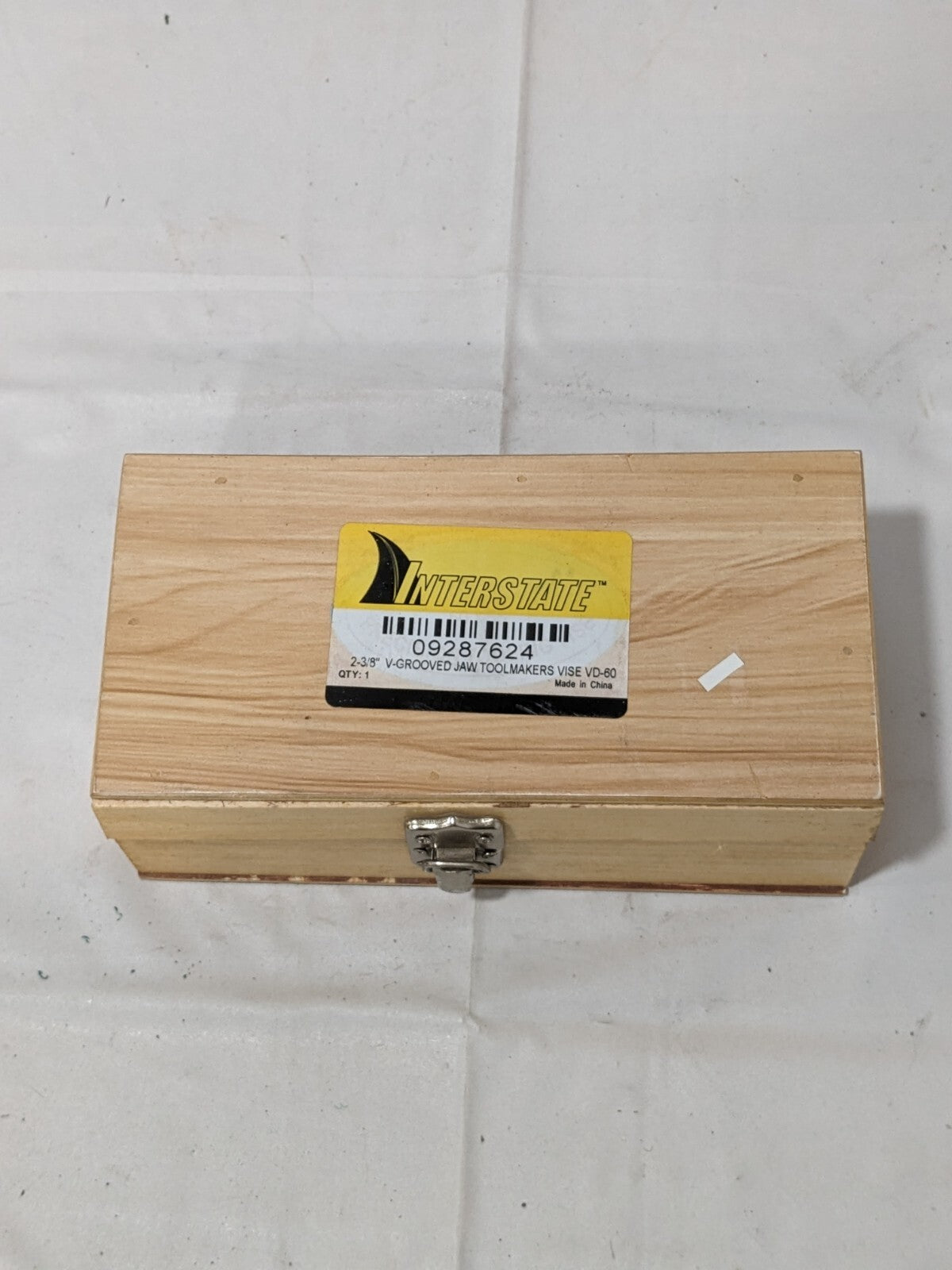 Interstate Toolmaker's Vise 2-3/8" Jaw Width 2-1/8" Jaw Opening C