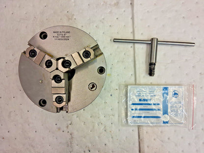 Bison 8'' 3 Jaw Lathe Chuck 7-804-0841