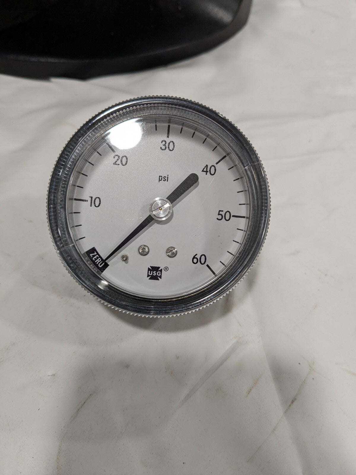 AMETEK Pressure Gauge: 21/2" Dial, 0 to 60 psi, 1/8" Thread 164428