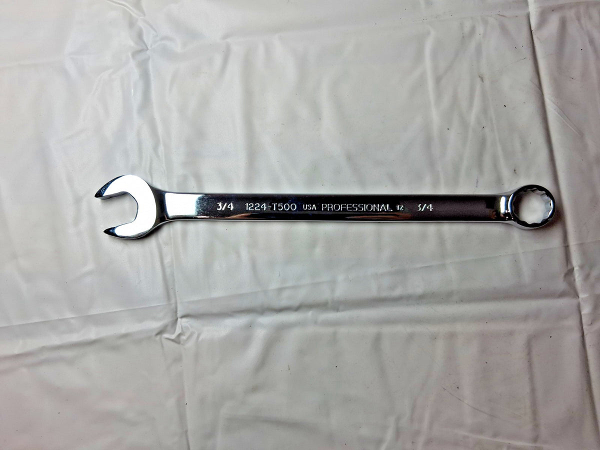 Proto 3/4 in. 12-Point Full Polish Combination Wrench J1224-T500