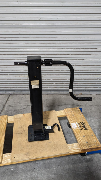 Square Sidewind Trailer Jack 12k Lb Load Capacity 31 to 57" Service Height