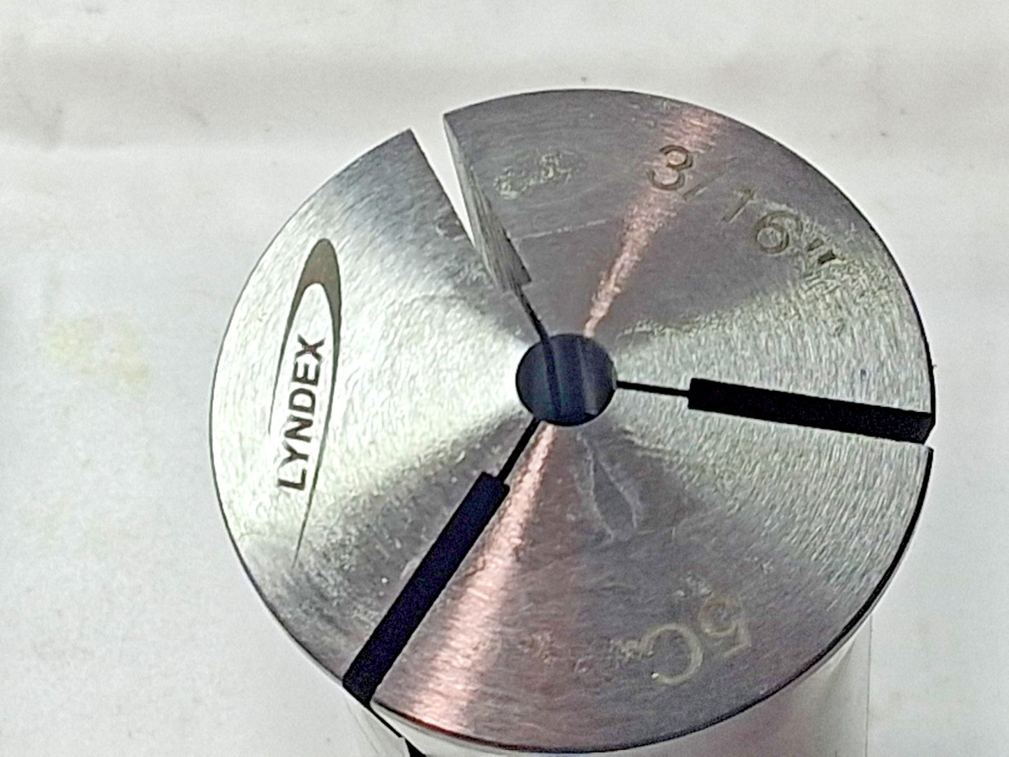 Lyndex-Nikken Steel 5C Round Collet 3/16" 0.0008" TIR 500-012