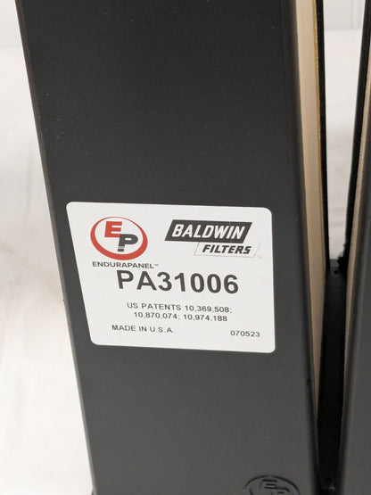 Baldwin Automotive Endura Panel Air Element: 9.094" OAL PA31006