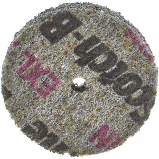 3M Deburring Wheel 1-1/2" Dia 1/8" Hole 2 Density, Silicon Carbide QTY 80