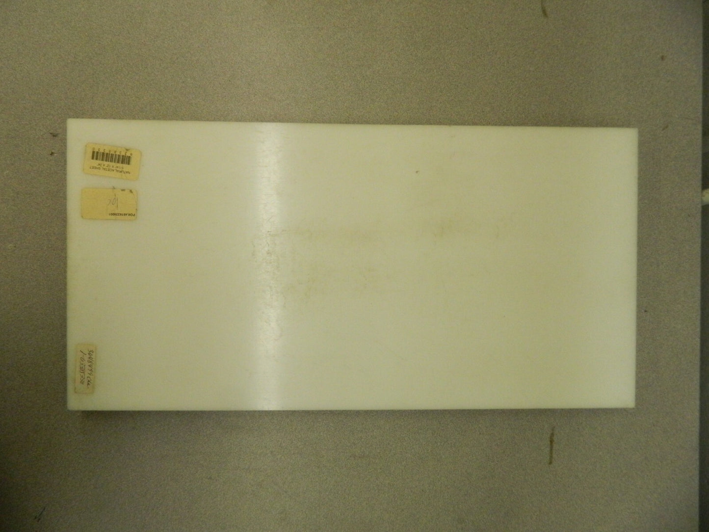 Pro-Grade Acetal Sheet Natural 1-1/4" Thick x 12" Wide x 2' Long 63385330