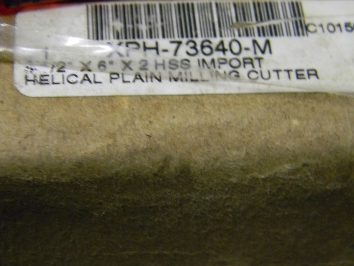 Precision 4-1/2" X 6" X 2" HSS Helical Plain Milling Cutter XPH-7