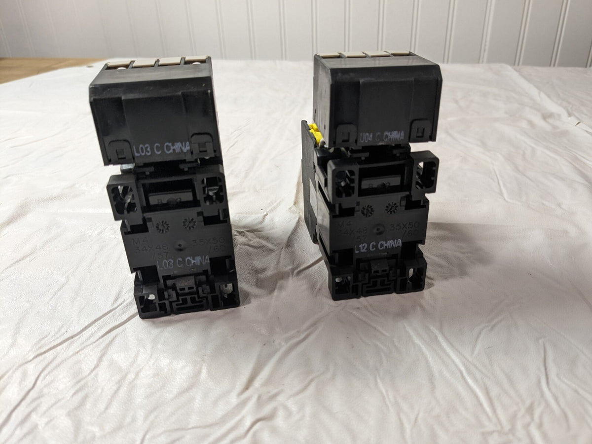 ACI 2 pk of 4 Pole 3NO/NC 24 VAC Control Relay 133024