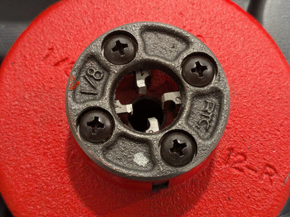 Ridgid 9-Die-Head Pipe Threader Set 1/8" to 2" w/Case 36505