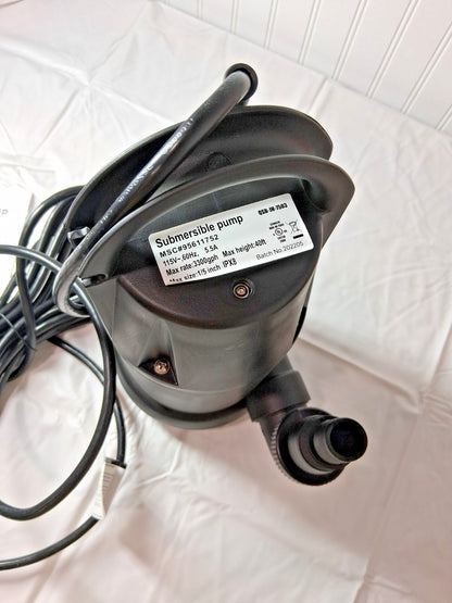 Professional Hand Operated Submersible Pump 3.3 AMP Rating 120V 95611752