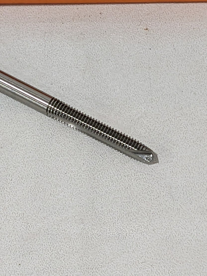 HERTEL Spiral Point Tap: #10-32 UNF, 2 Flutes, Plug Chamfer 41113101