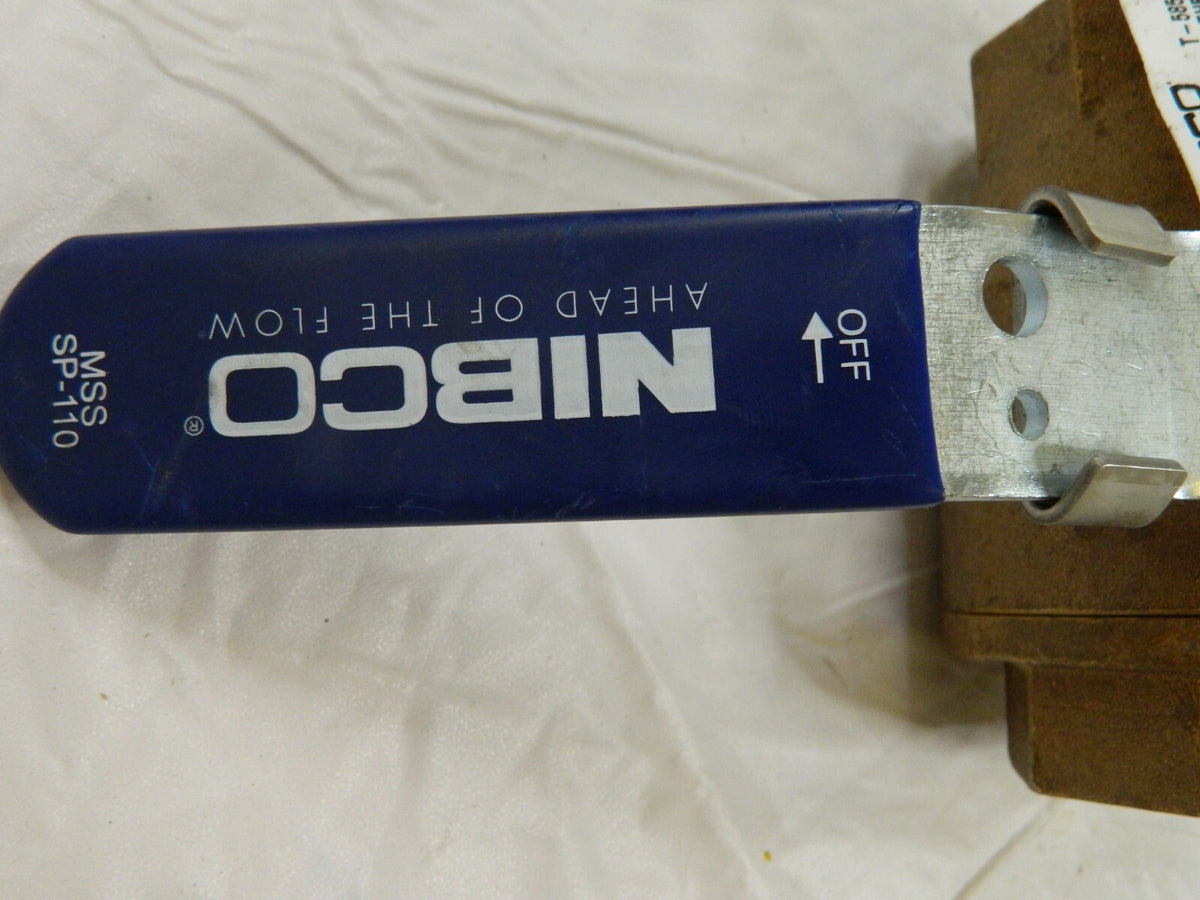 NIBCO Standard Manual Ball Valve: 2" Pipe, Full Port NL951LD