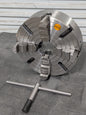 Hertel Manual Independent 4-Jaw Lathe Chuck 12" Diameter D1-6 Mount 1-322-1206