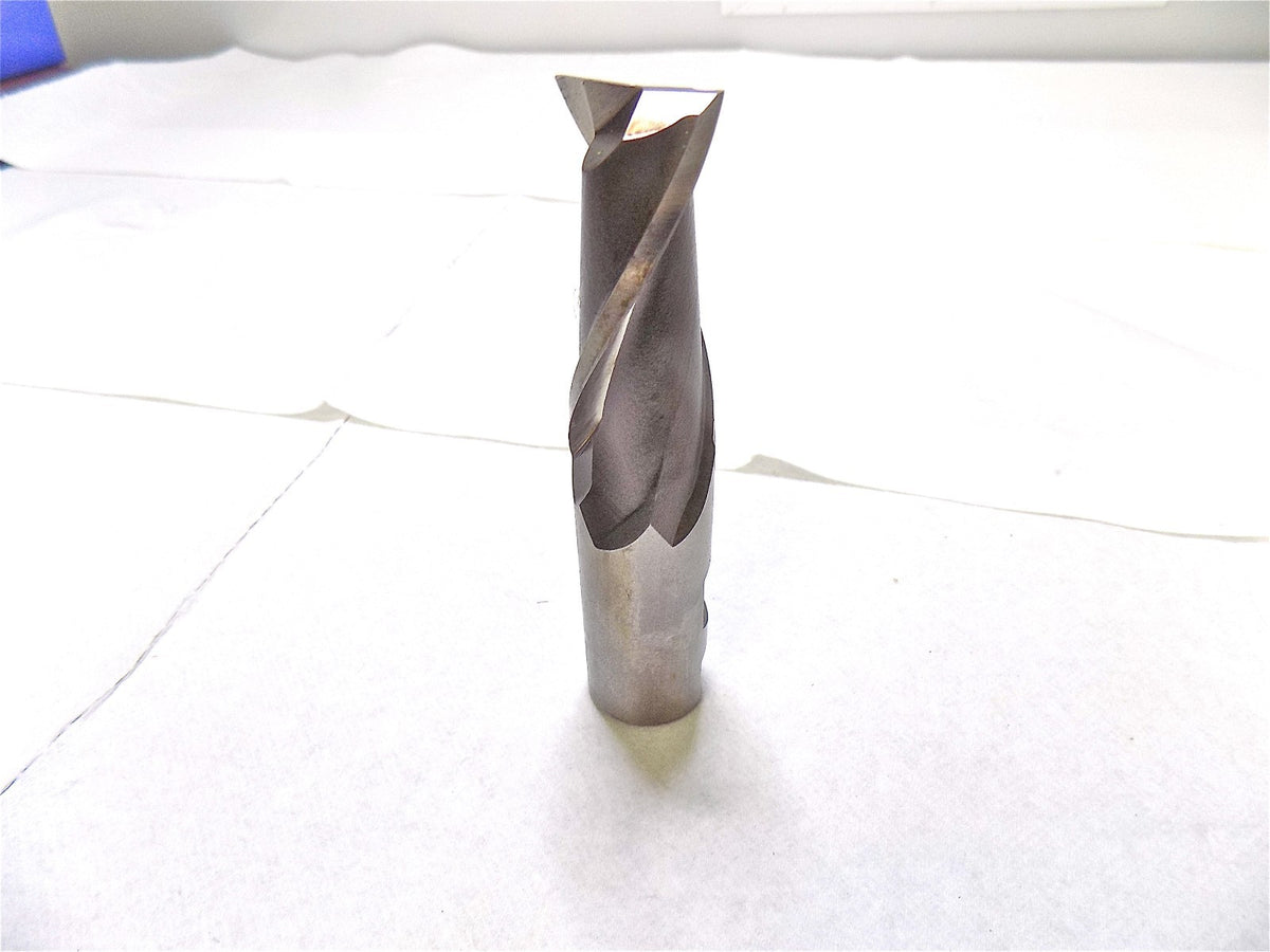 Putnam Tools HSS Center Cut End Mill 1" Dia x 2.25" LOC 2FL #91630