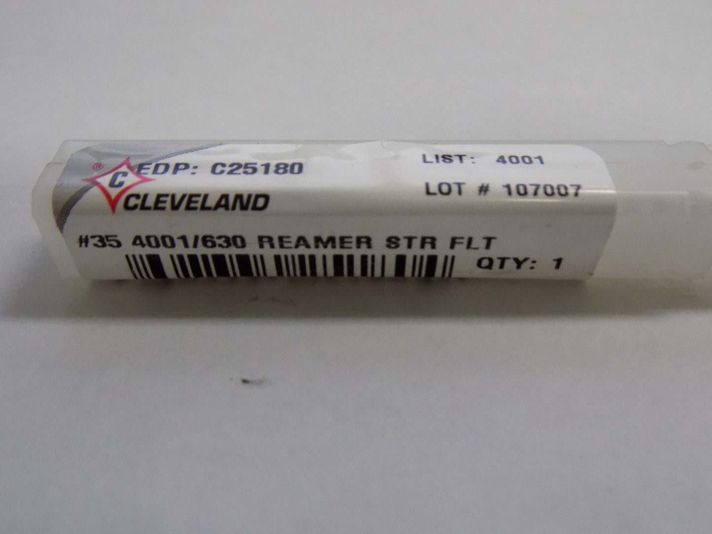 Cleveland Chucking Reamer HSS 7/64" Dia 4FL Straight Flute QTY 2 C25180