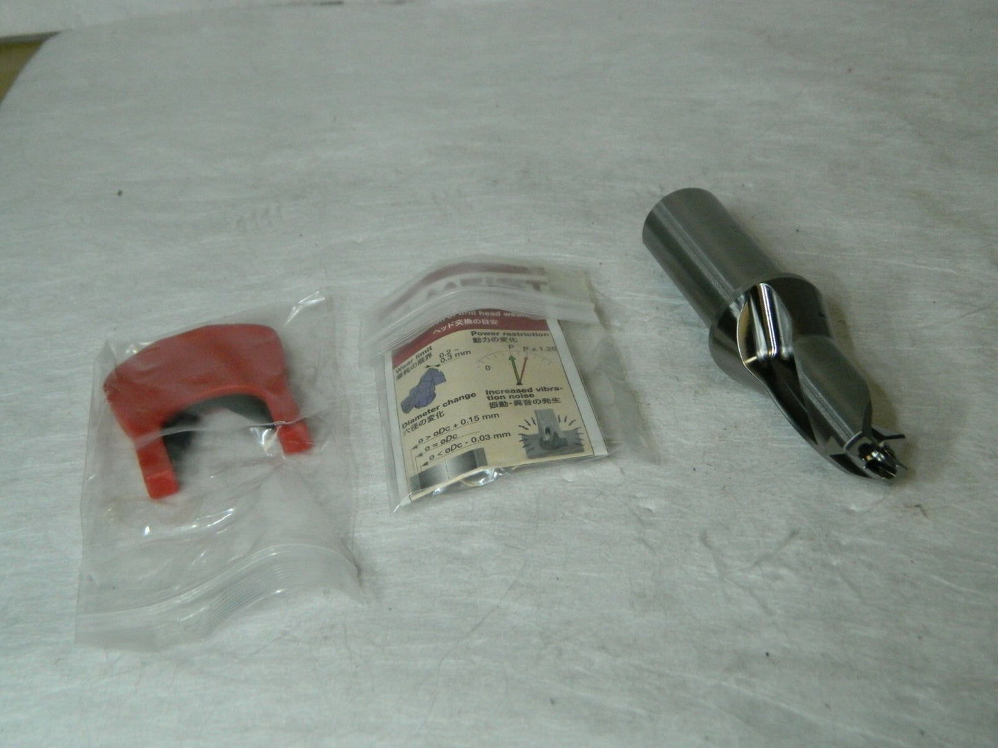 Tungaloy Replaceable-Tip Drill 0.827-0.862" 1.5xD 1" Shk Dia 1.24&quot