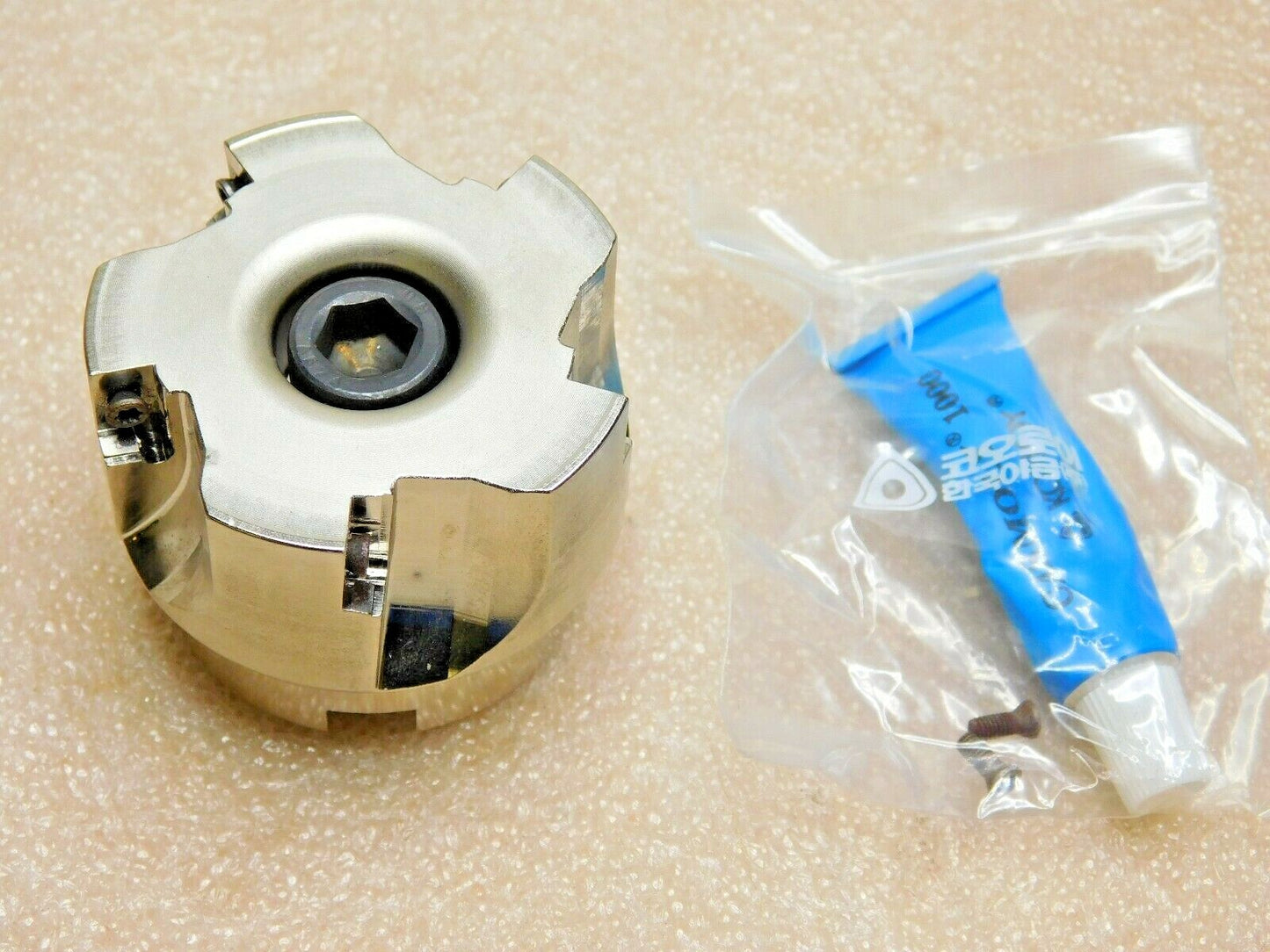 Alpha-Mill APFM Face Mill 2" Diam x 1-1/2" H x 3/4" Arbor 5T APFM
