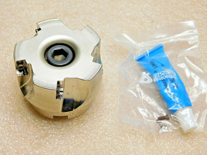 Alpha-Mill APFM Face Mill 2" Diam x 1-1/2" H x 3/4" Arbor 5T APFM