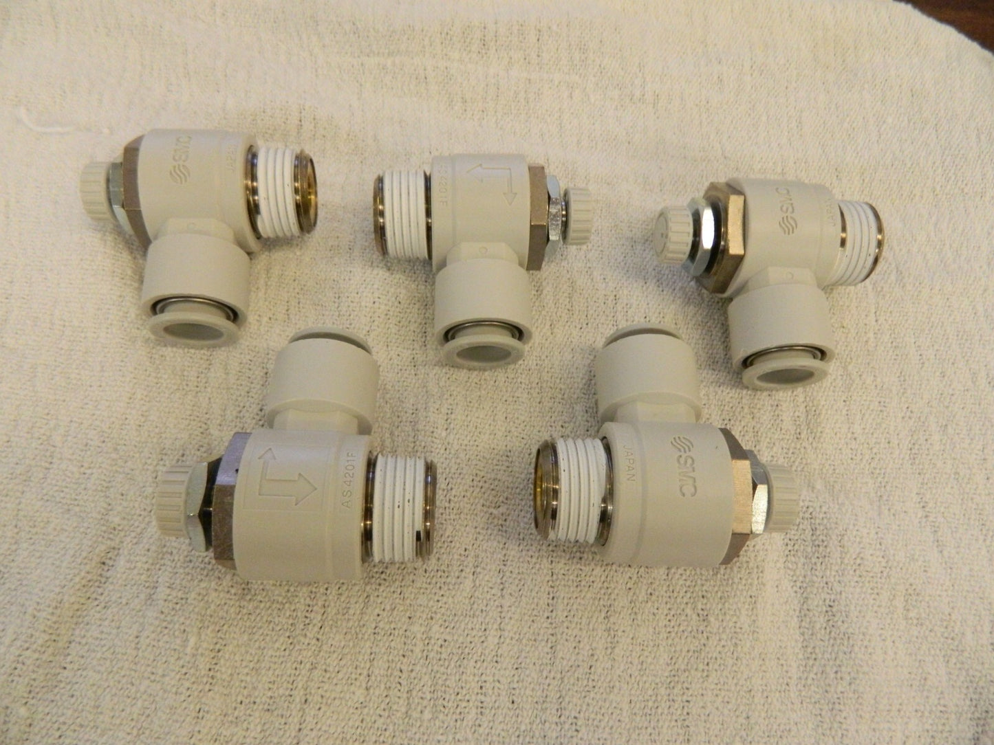 Throttle Valves 5pk One-Touch Fitting 12MMX1/2 CONTROL VALVE AS4201F-04-12A