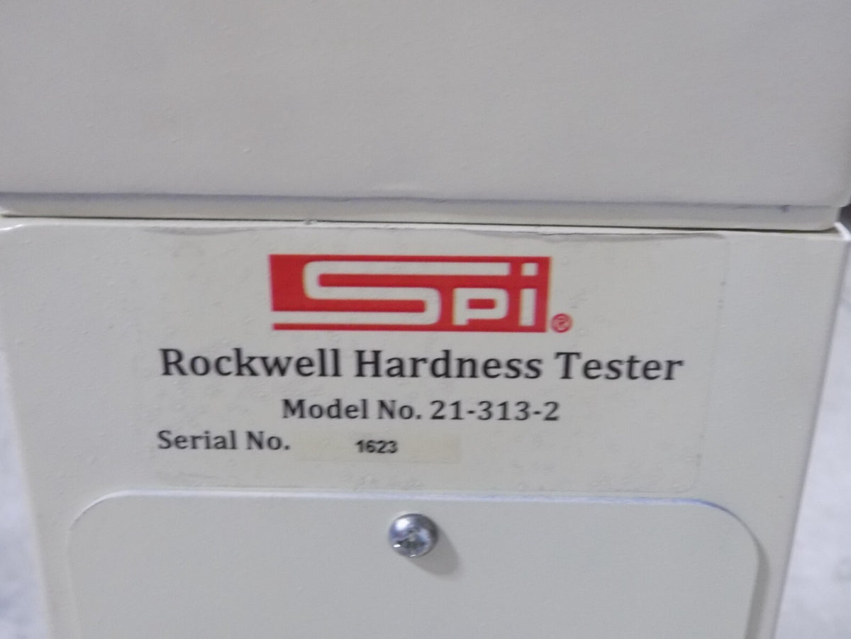SPI Tall Frame Rockwell Hardness Tester w/ Dial Indicator 21-313-2 Damaged