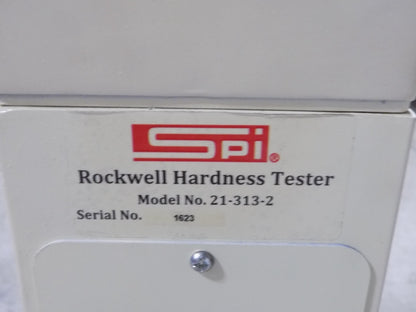 SPI Tall Frame Rockwell Hardness Tester w/ Dial Indicator 21-313-2 Damaged